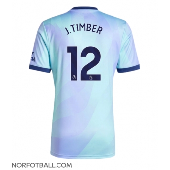 Billige Fotballdrakt Arsenal Jurrien Timber #12 Replika Tredjedrakt 2024-25 Kortermet